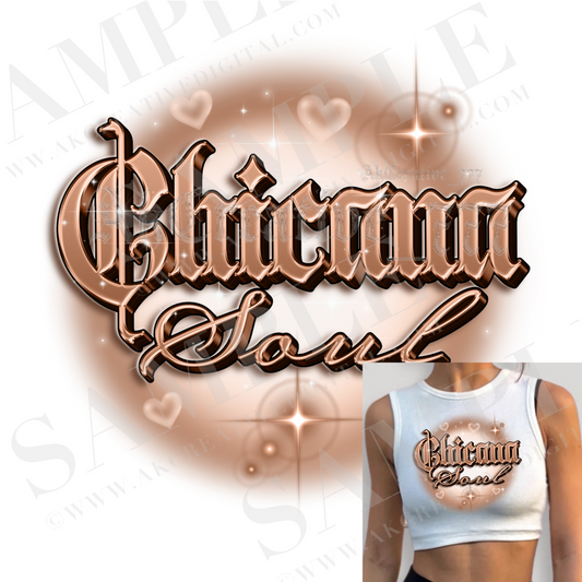Chicana Soul PNG (Multiple buyers PNG)