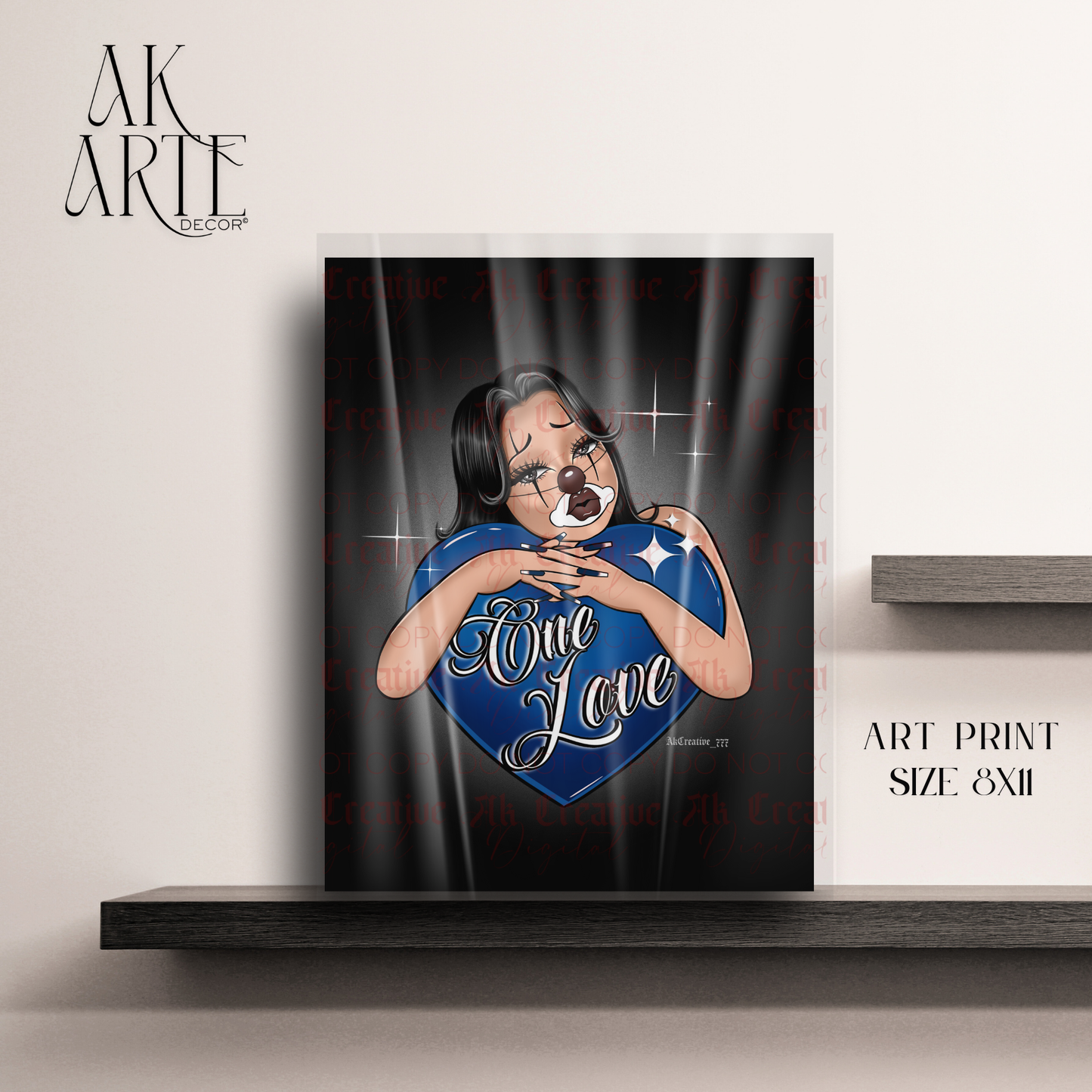 One Love Decor Print