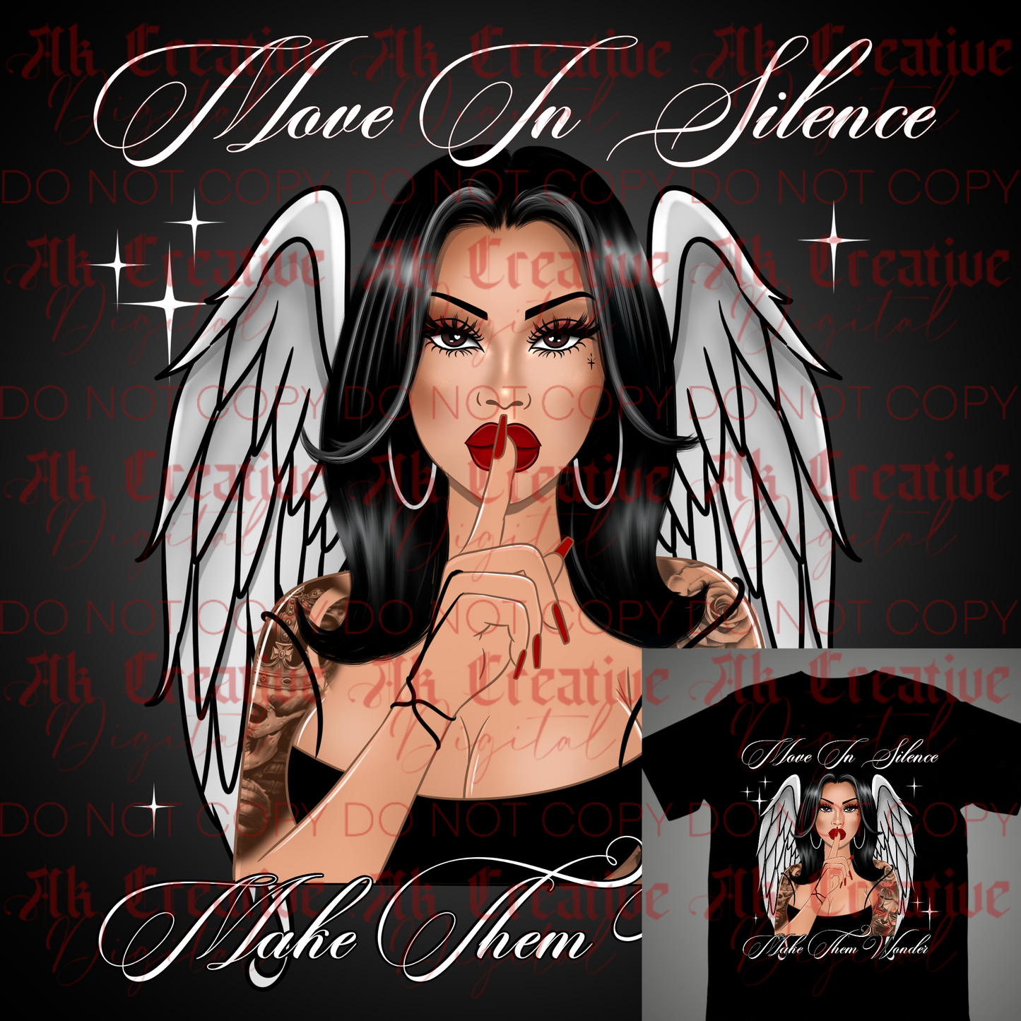 Move in silence  (ONE BUYER ONLY)