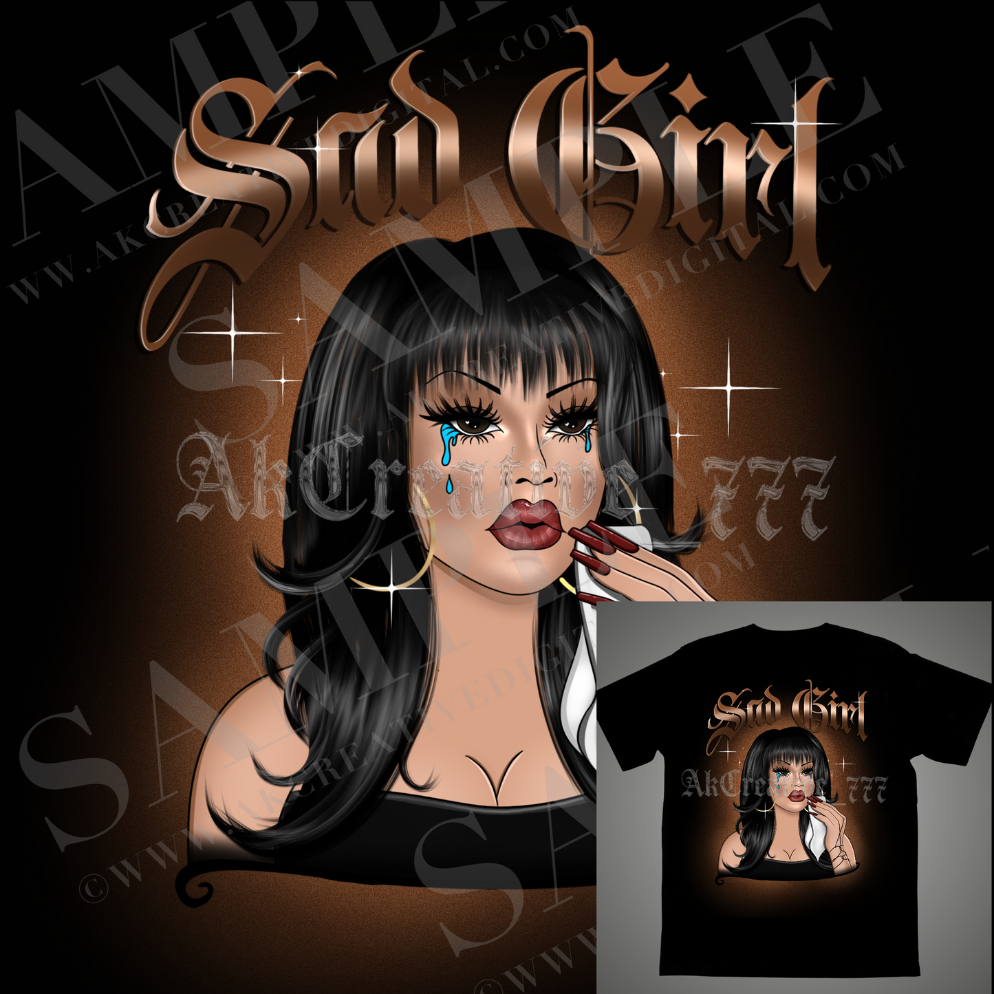La Sad Girl Artwork (One Buyer Only)