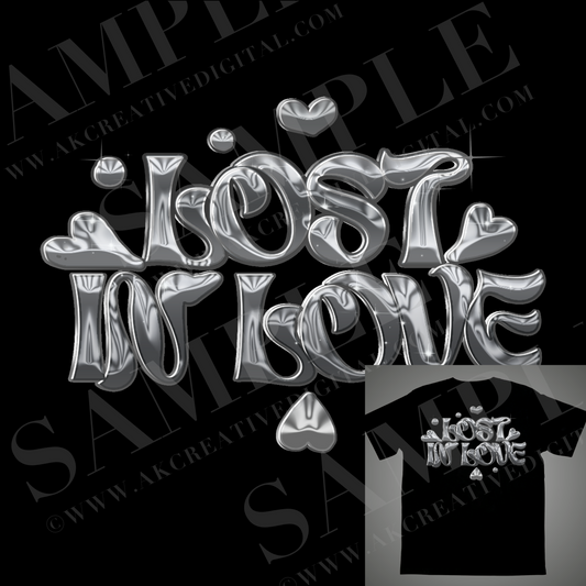 Lost In Love 3 colors PNG (ONE Buyer)