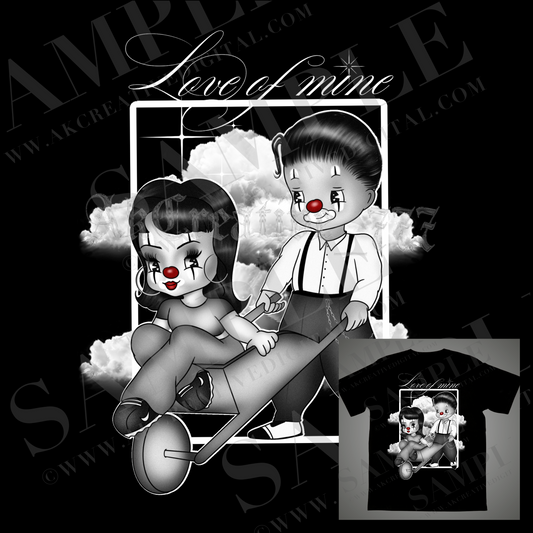 Love of mine PNG artwork (ONE BUYER ONLY)