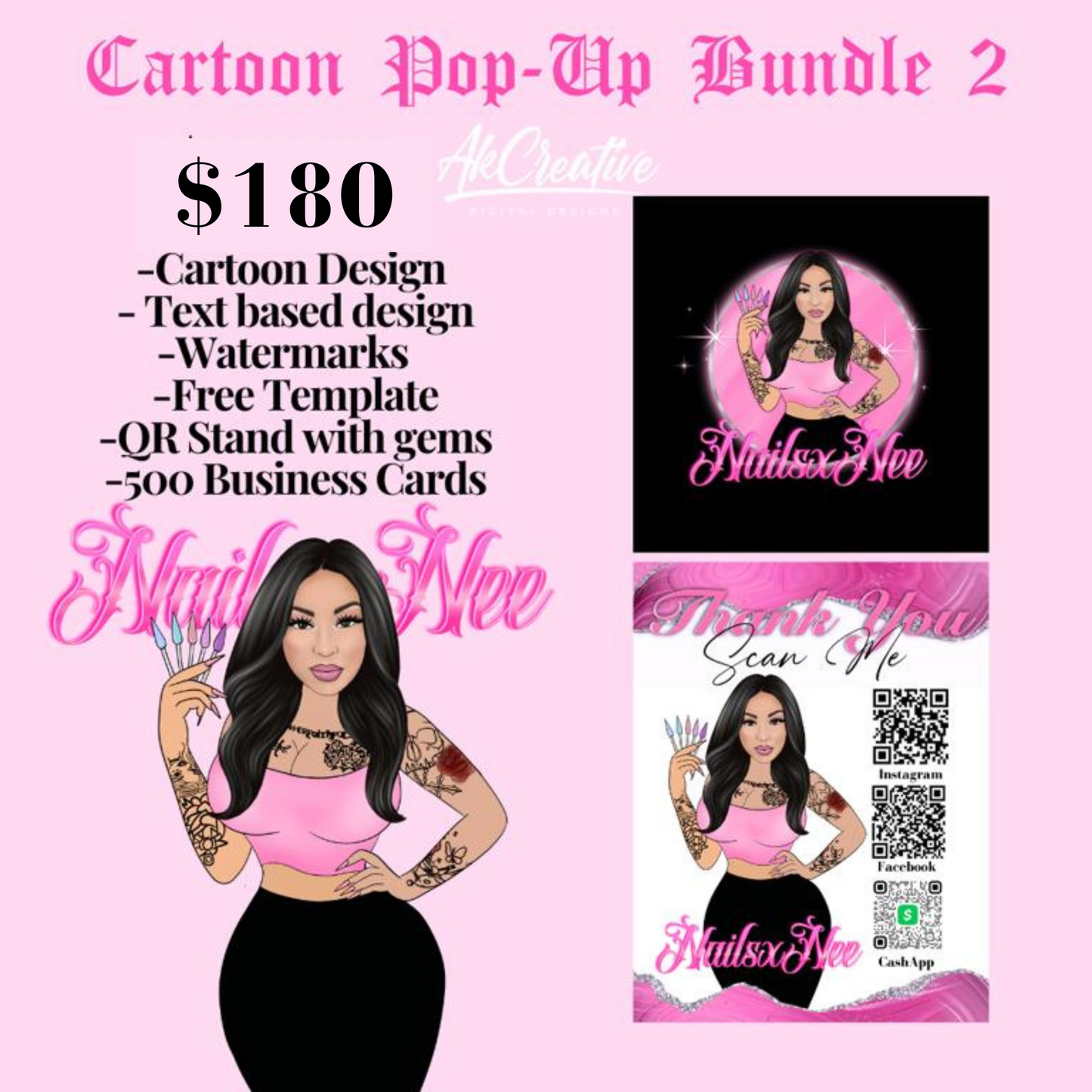 Cartoon Pop Up Bundle