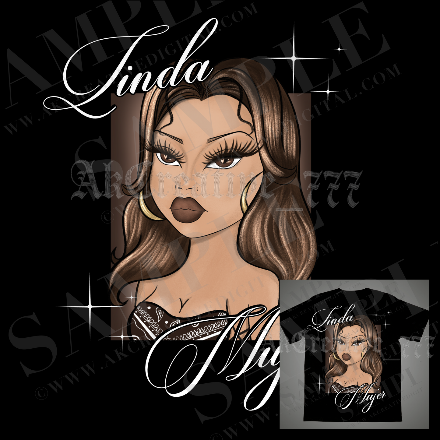 Linda Mujer   (ONE BUYER ONLY)