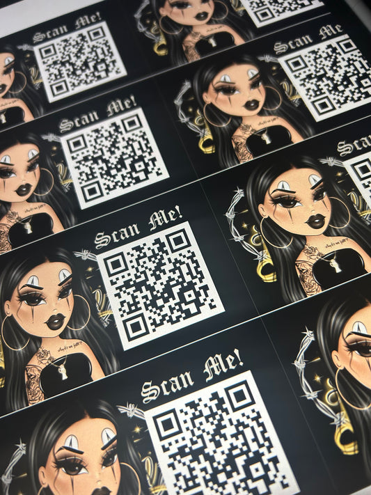 Custom QR Stickers